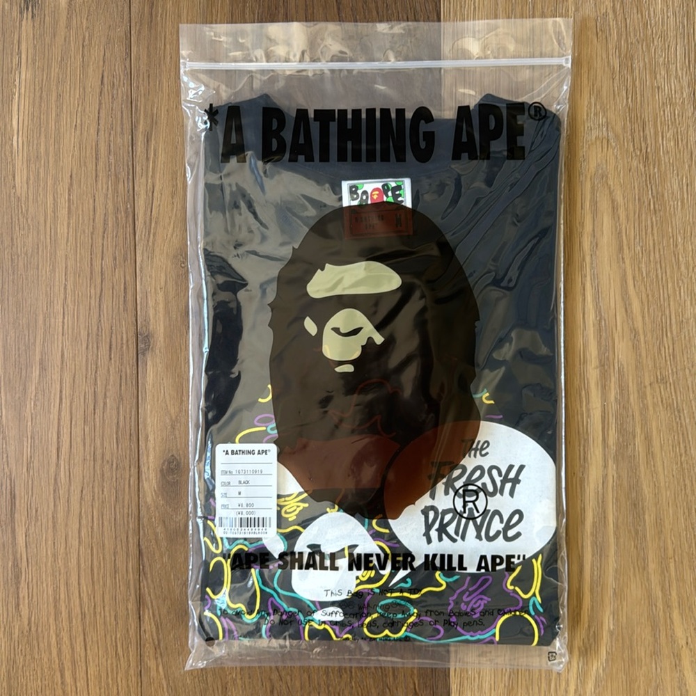 A Bathing Ape The Fresh Prince Graphic Sweatshirt - Black